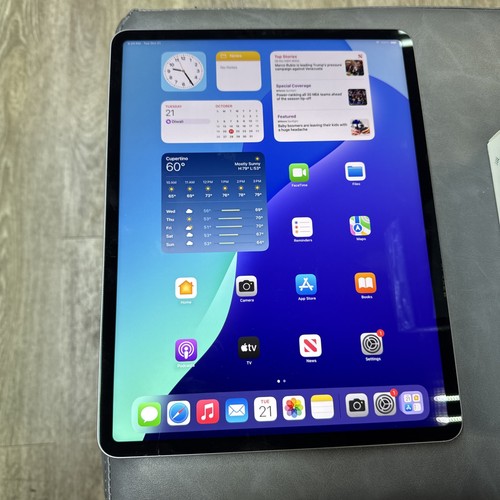 Custodia Posteriore Per IPad Pro 12.9 5a Gen (A2378) Wi-Fi Grigio Siderale - Usata