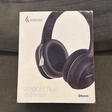 Edifier W800BT PLUS Bluetooth Over the Ear Wireless Headphones Black New Sealed