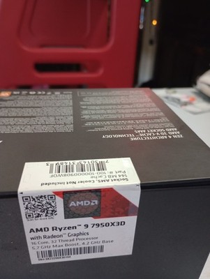 AMD RYZEN 9 7950X3D CPU 国内正規品　保証2年 AMD Ryzen 9 7950X Desktop Processor