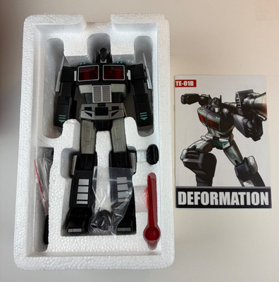 Transform Element TE-01B Masterpiece Scale Nemesis Prime Complete EUC