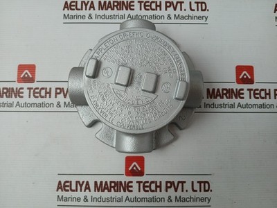 Appleton Electric GR-EFHC O-Z/GEDNEY GUA-GUEB Kabelauslassdosen Mit Abdeckung