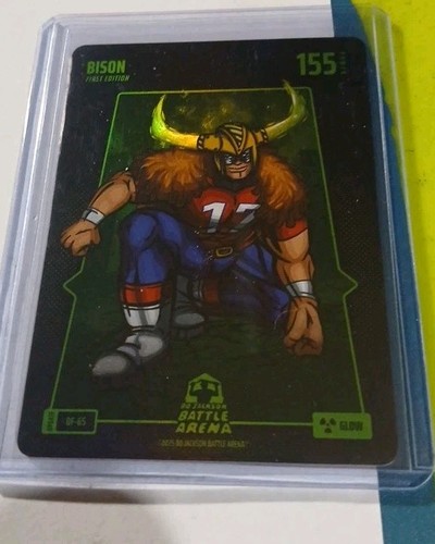 Bo Jackson Battle Arena- BISON `Josh Allen` Battlefoil Glow #BF-65