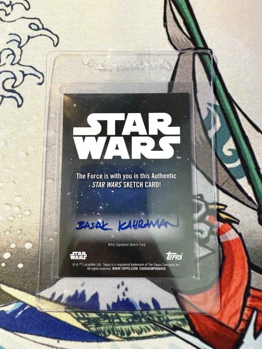 star wars topps sketch スケッチカード star wars topps sketch スケッチカード