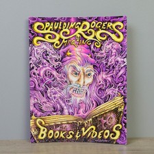 Vintage 1993-1994 Spaulding Rogers Mfg Tattoo Supply Books  Videos Catalog Huck
