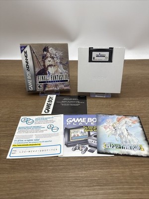 Final Fantasy IV 4 (Gameboy Advance GBA Game Boy) Box Game Inserts No Manual