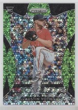 2019 Panini Prizm Tier III Lime Green Donut Circle 79/199 Austin Voth #265 0hr