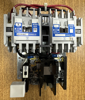 CUTLER-HAMMER B50ANRO CONTACTOR 1/3-1HP 9AMP 115/230V COIL 220/240V *NEW IN BOX*