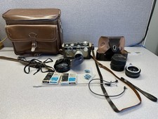 Vintage Argus C3 Rangefinder Camera Coated Cintar Lens W/ Accessories Untested