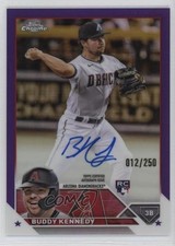2023 Topps Chrome Rookie Purple Refractor 12/250 Buddy Kennedy #RA-BK Auto rp9