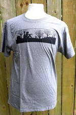 NOS 2015 Terry Moore RACHEL RISING Comic Graphitti Grey T Shirt - Multiple Sizes