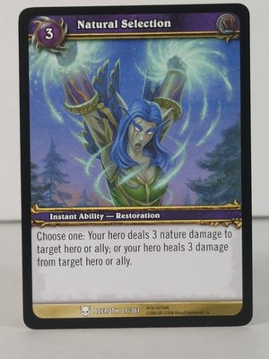 Natural Selection - Heroes of Azeroth - 27/361 - NM - Common - A