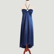 Платье Speechless Blue Halter Vintage Y2K