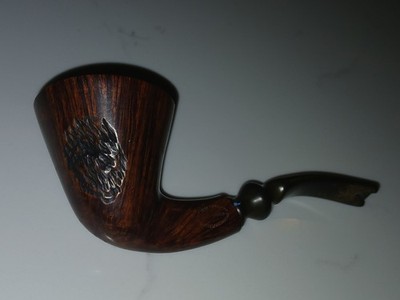 Elliot Nachwalter Briar Workshop Vermont Horn Shape Tobacco Estate Pipe