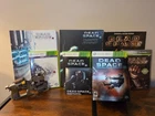 Dead Space 1 2 3 Guide & Game Lot Xbox 360 Limited Collector's Edition w/ extras