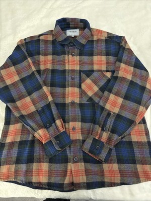 Carhartt Work In Progress Men s Flannel. Medium But Fits Like A Men s Large.