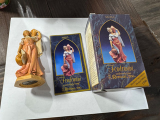 1996 Fontanini 5" Nativity Mara with Story Card & Box Signed Preview 65374