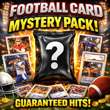 NFL Mystery Pack | 5 Cards | Guaranteed Hit |...