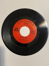 This is a Bob Dylan "Lay Lady Lay" 45 RPM vinyl record single from 1969.