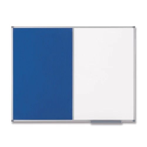 Nobo Classic Combi Felt/Steel Noticeboard 1200x900mm 1902258