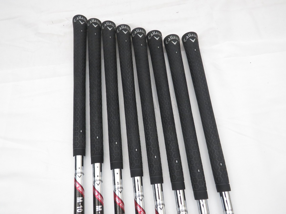 Set de fer à repasser Callaway LH Razr x noir 5-9, P M-10 XP arbre