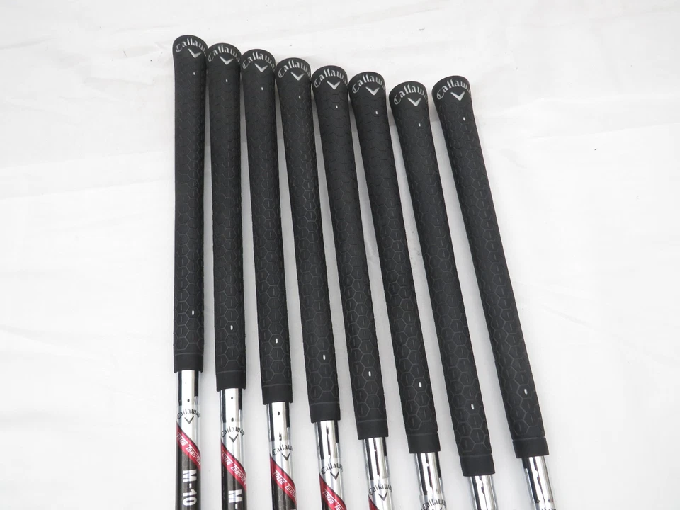 Used Callaway Razr X HL Iron Set 4-PW,AW TT M-10 XP Uniflex Steel Shafts - Image 3 of 4