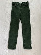 Crewcuts Green Corduroy Pants Boys Size 8 EUC