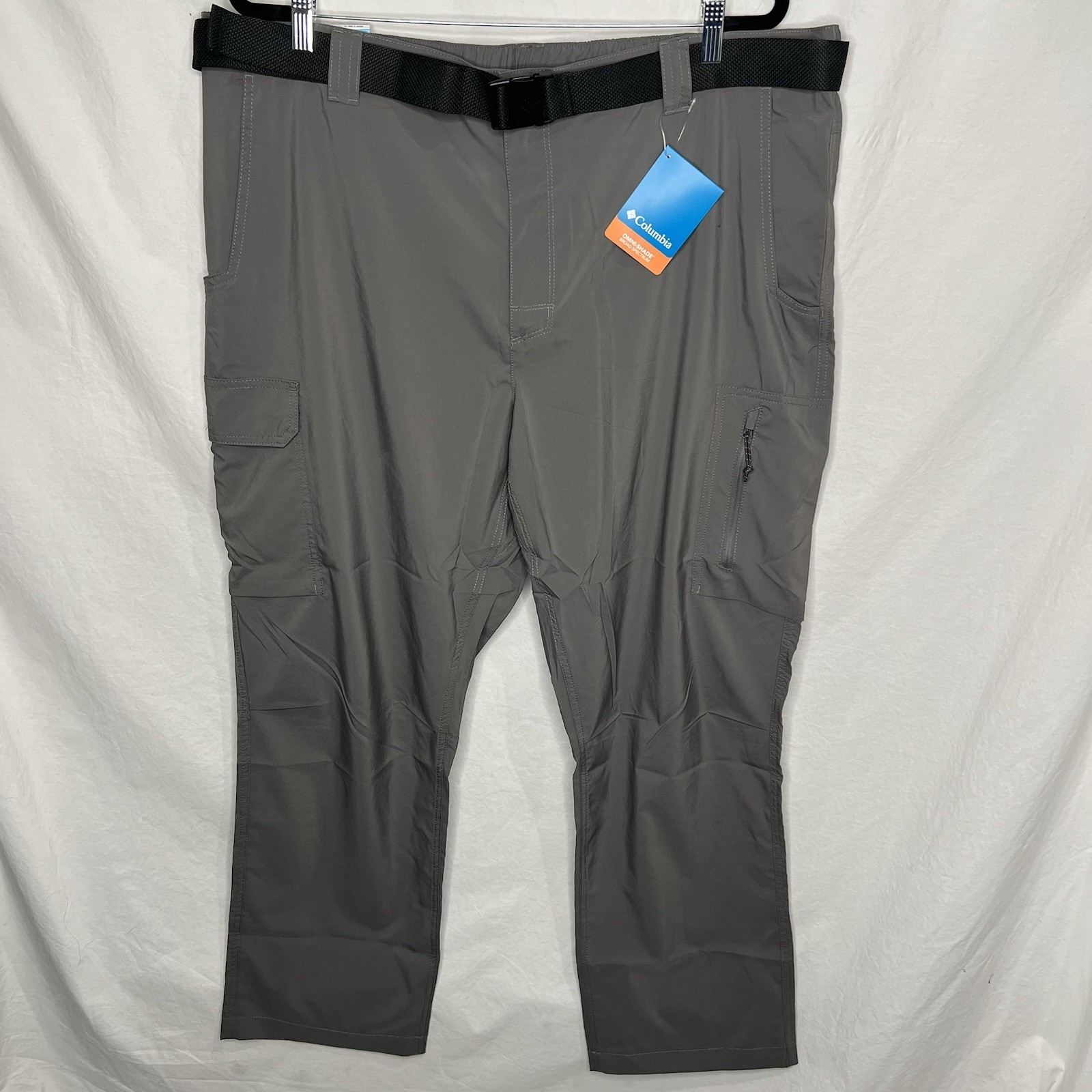 Men's 46x30 Gray Belted Outdoor Hiking