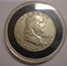 1963  D  Franklin Silver Half Dollar 90% Silver