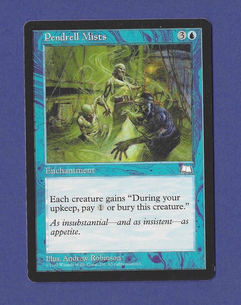 1997 Magic the Gathering - Pendrell Mists - Weatherlight MTG