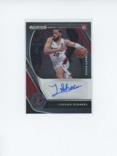 2021 Panini Prizm Draft Jordan Schakel #DP-JSC Rookie Card RC Auto Autograph
