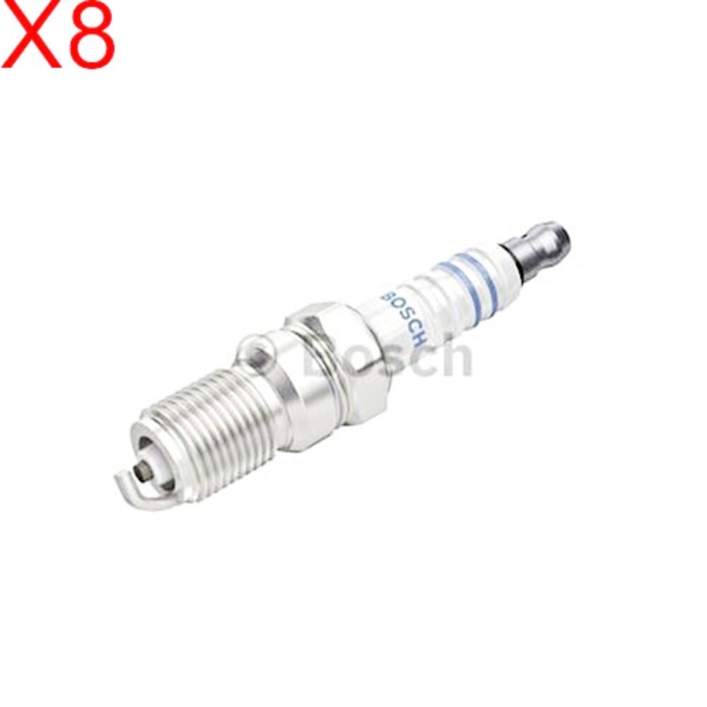 BOSCH Spark Plug x8 Petrol For CITROEN PEUGEOT 0241235753