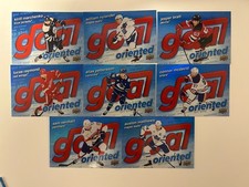 2025-26 Upper Deck Series 1 Goal Oriented Lot of 8 Matthews Nylander McDavid +5