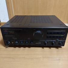 ONKYO Integra A-817EX Integrated Amplifier Silver Power Tested Only Japan