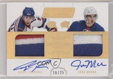 2011-12 Panini Dominion 16/25 Aaron Palushaj John Moore #15 Auto 1u0