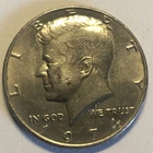 1974 KennedyHalf dollar.. No MM.