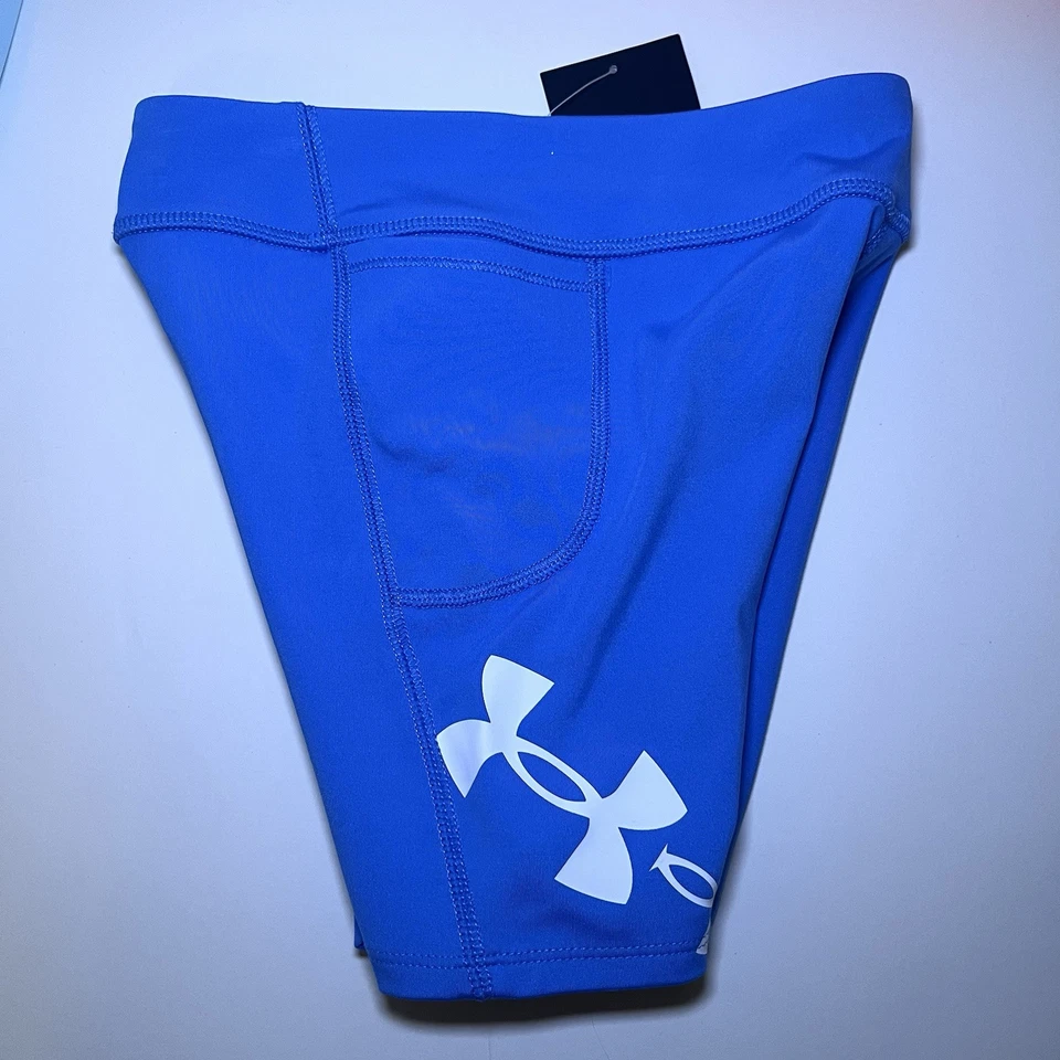 Under Armour Niñas Talla 6 Verano Pantalones Cortos y Top Lote de 3 Piezas Azul Naranja Dri Fit NUEVO Foto 4 de 4