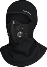 ROCKBROS Ski Mask Balaclava Winter for Men Baclava One Size, Black 1