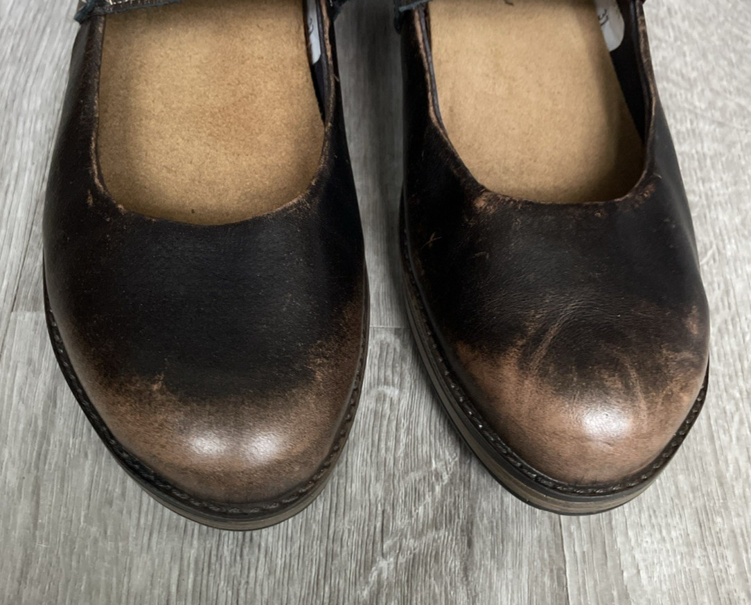 Naot Mary Jane Leather Comfort Shoes Girls' Size 6