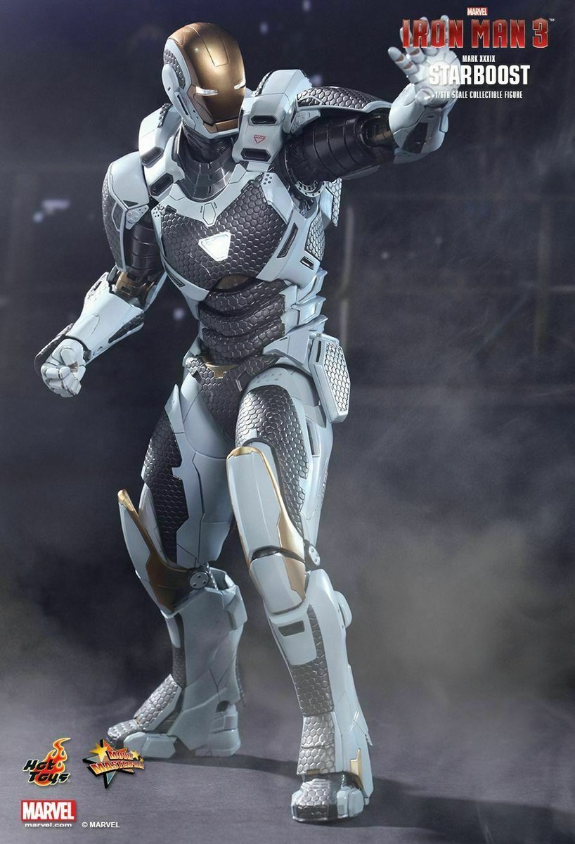 【中古】 アイアンマン アイアンマン3 マークXXXIX STARBOOST MMS214 1/6 フィギュア 1/6 HOT TOYS MMS214 MARVEL IRON MAN 3 MMS214 STARBOOST MK39