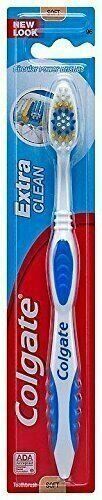 Colgate Extra Clean weiche Borsten Vollkopf Zahnbürste Farben können variieren 3er Pack - Bild 1 von 2