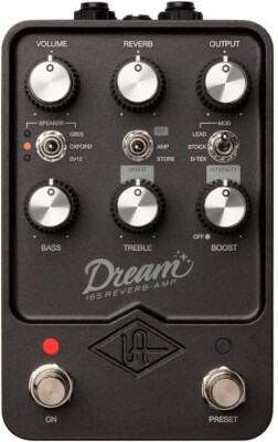 ギター UAFX Dream65 Reverb Amplifier Amazon.com: Universal Audio UAFX Dream '65 Reverb Amplifier