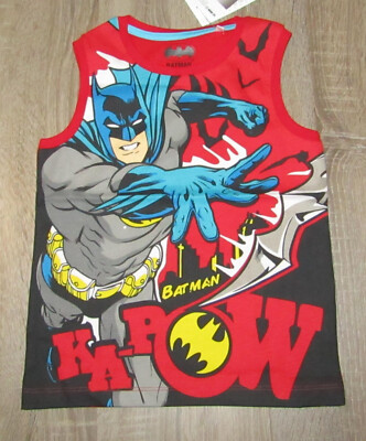 Batman  Suntop Tanktop Jungen Shirt Sommer Print GR.116 NEU