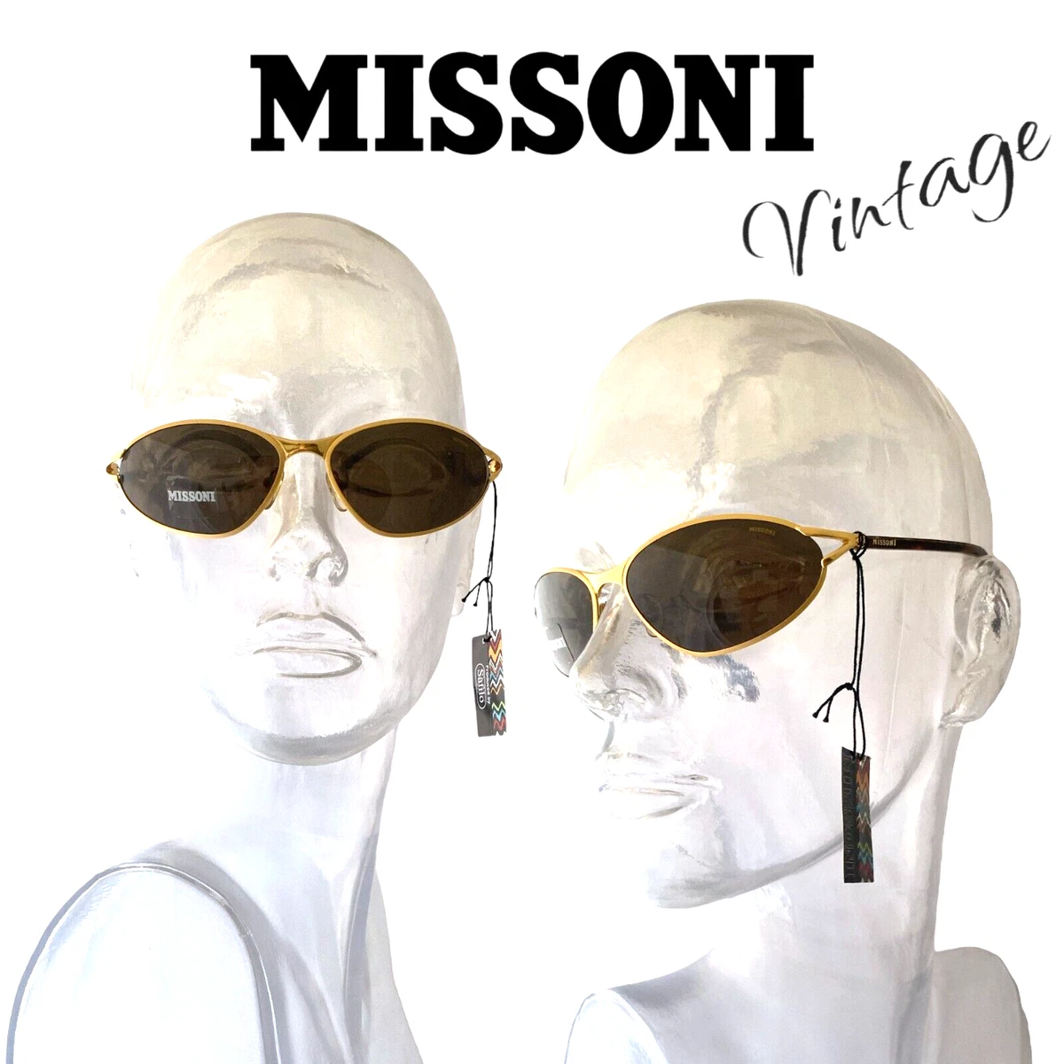 RARE! Missoni Sunglasses | MI51101 | Lightly Worn! Missoni Vintage Accessories for sale | eBay main image 3