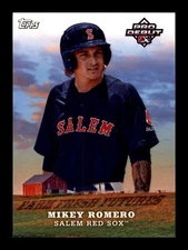 2023 Topps Pro Debut Farm Fresh Futures #FF-11 Mikey Romero Salem Red Sox