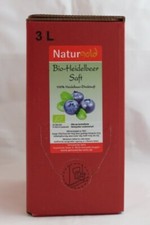 (12,65&euro;/1l) Naturgold Bio Heidelbeersaft 2x3L