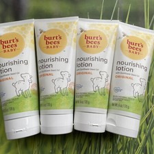 Baby Bee Nourishing Lotion Original by Burt's Bees for Kids - 6 oz Lotion X 4