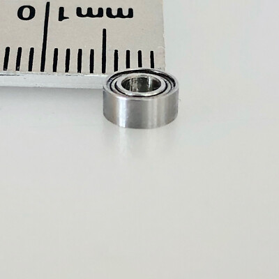 Radial Chrome Steel Miniature Ball Bearing 3x6x2.5mm Closed PartCore MR63ZZ