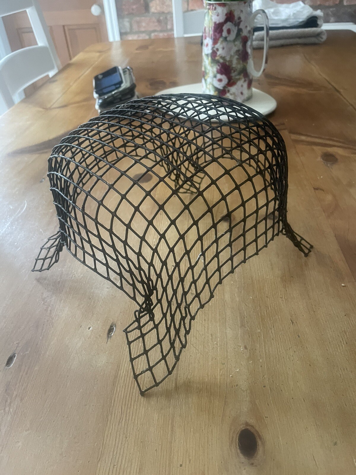Chimney Cowl cage stop birds nesting. discreet fitting sits inside