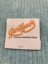 Matchbook:  Giordano's Pizza - 28 Strike Full Unstruck