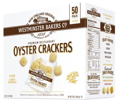 Westminster Crackers 2.08 Ounce Pack of 12 All Natural Delicious Snacks